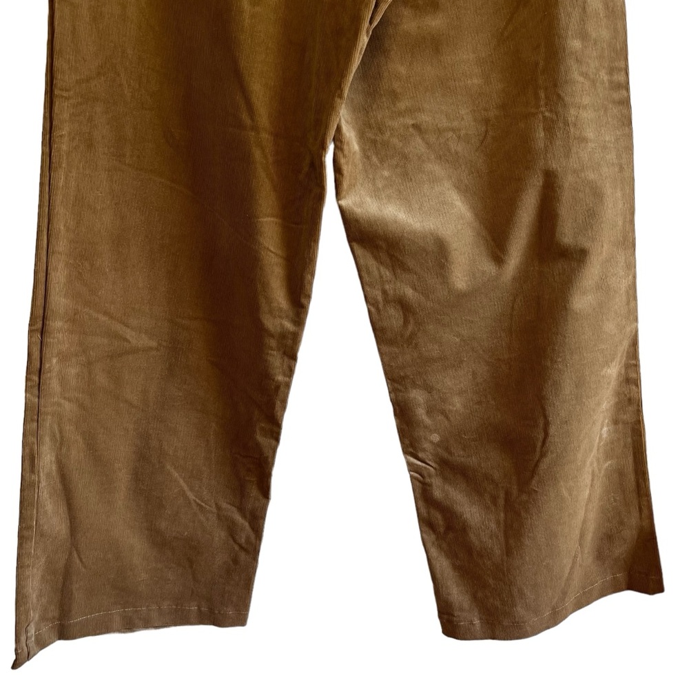 Smash & Tess tan corduroy wide leg high waist pants size L excellent condition - Picture 9 of 11